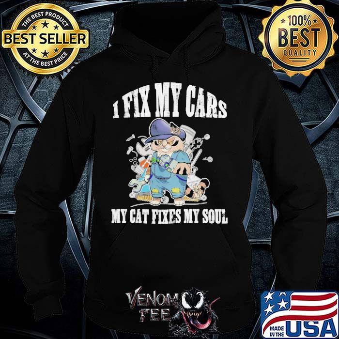 I Fix My Cars My Cat Fixes My Soul Nekojishi DLC - A Sunny Day playthrough shirt