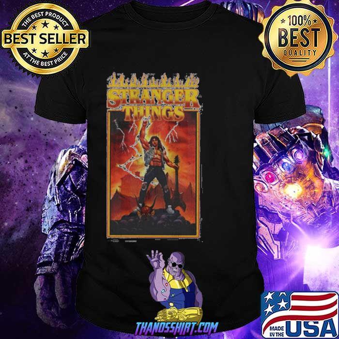 Metal Dude Eddie Stranger Things movie series Shirt