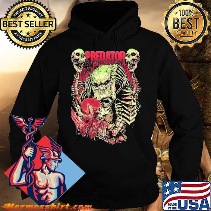 Premium predator skull blood shirt