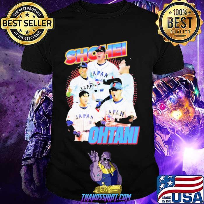 Shohei Ohtani collage Japan baseball shirt
