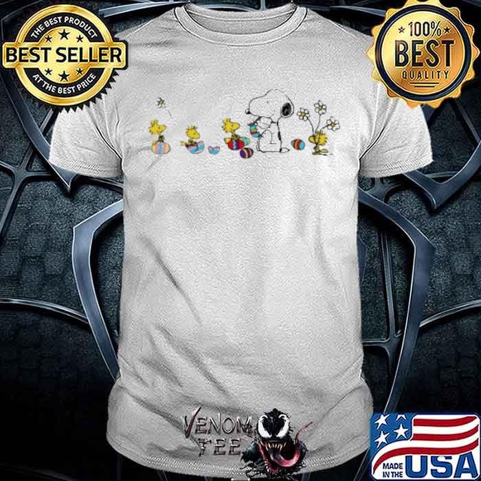Snoopy and woodstocks Easter day flower shirt