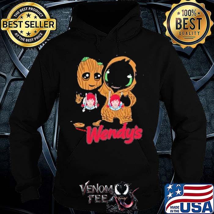 Baby groot and toothles wendy's shirt