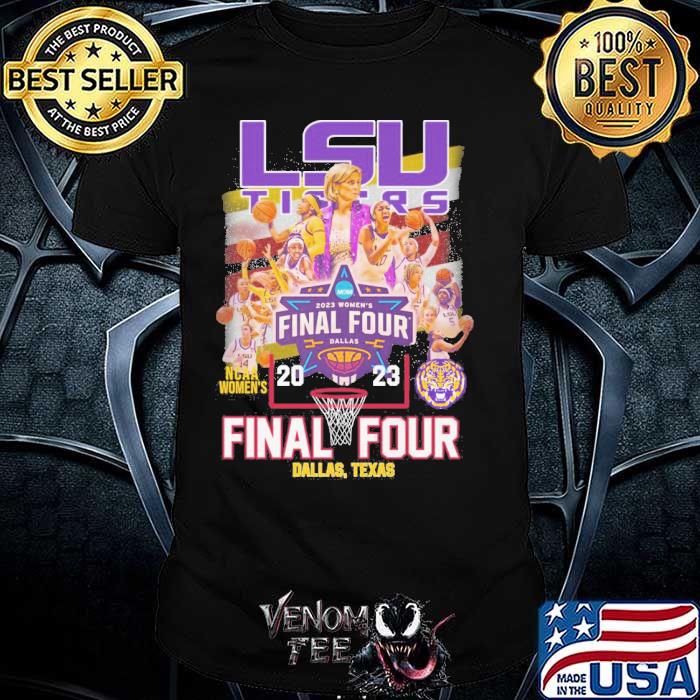LSU tigers 2023 women's final four dallas NCAA women's shirt
