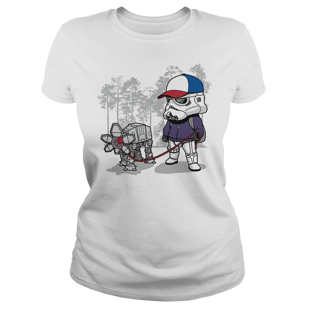 Stranger Duo Starwar Mashup Stranger Thing Shirt 4 Stranger Duo Starwar Mashup Stranger Thing Ladies