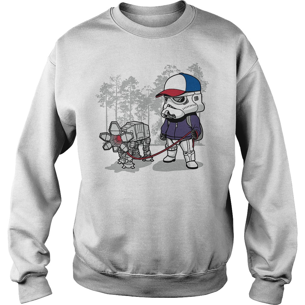 Stranger Duo Starwar Mashup Stranger Thing Shirt 2 Stranger Duo Starwar Mashup Stranger Thing Sweater