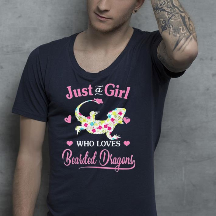 Just A Girl Who Loves Bearded Dragons shirt