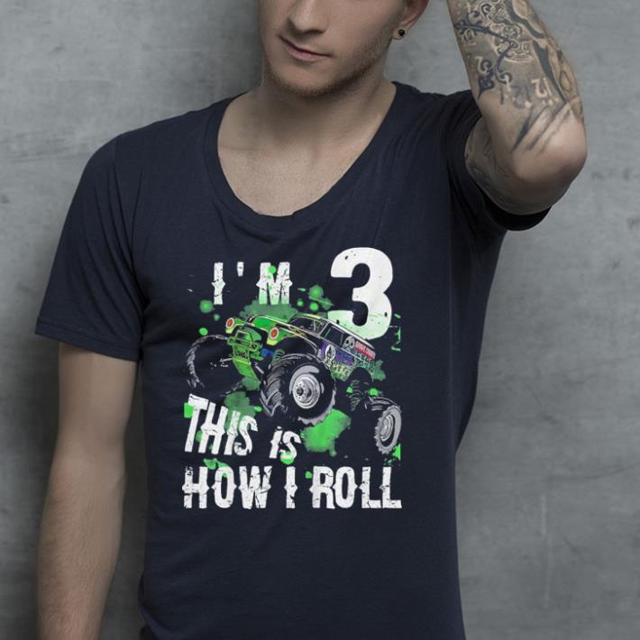 Kids Monster Truck this is how i roll shirt Kids Monster Truck this is how i roll shirt 4 - Kids Monster Truck this is how i roll shirt