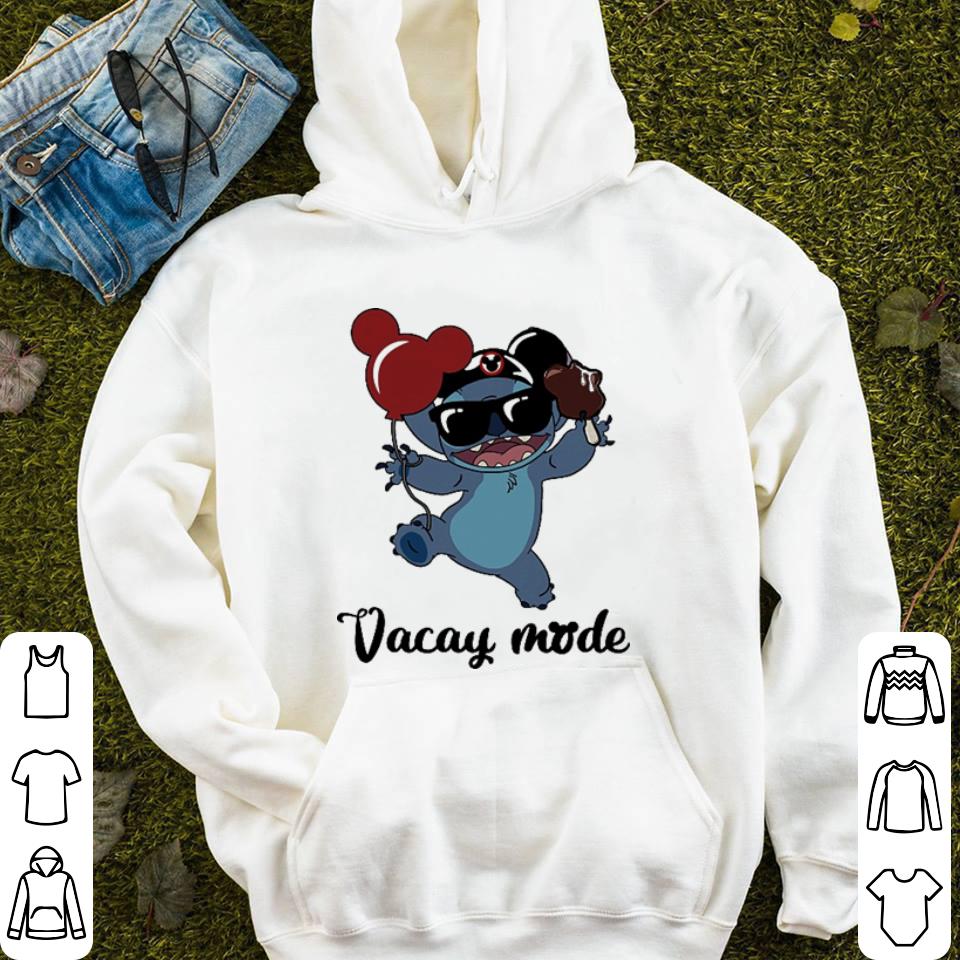 Mickey Mouse Stitch cream Vacay mode shirt 7 Mickey Mouse Stitch cream Vacay mode shirt