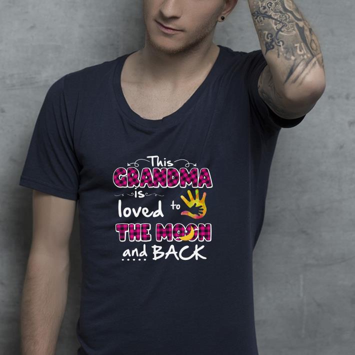 This Grandma Love to the moon and back shirt 7 This Grandma Love to the moon and back shirt