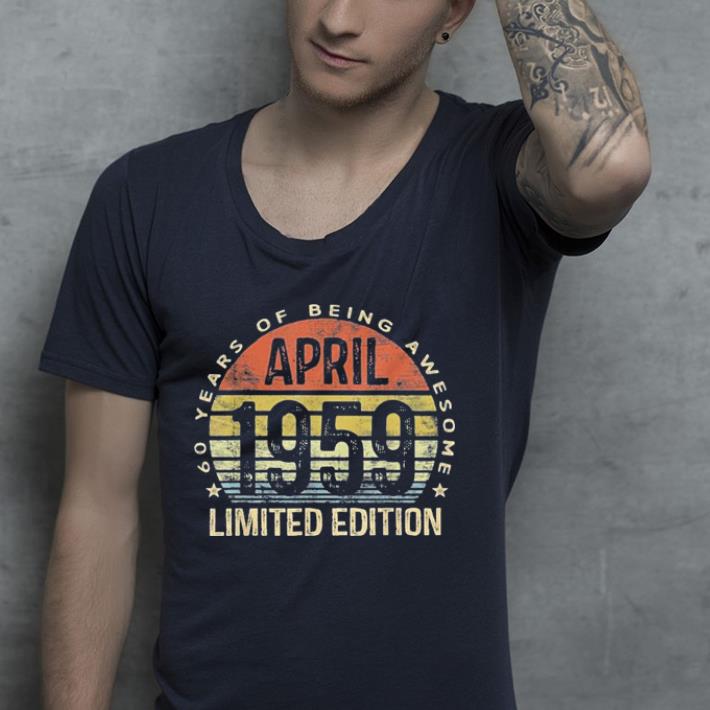 Born April 1959 Limited Edition shirt