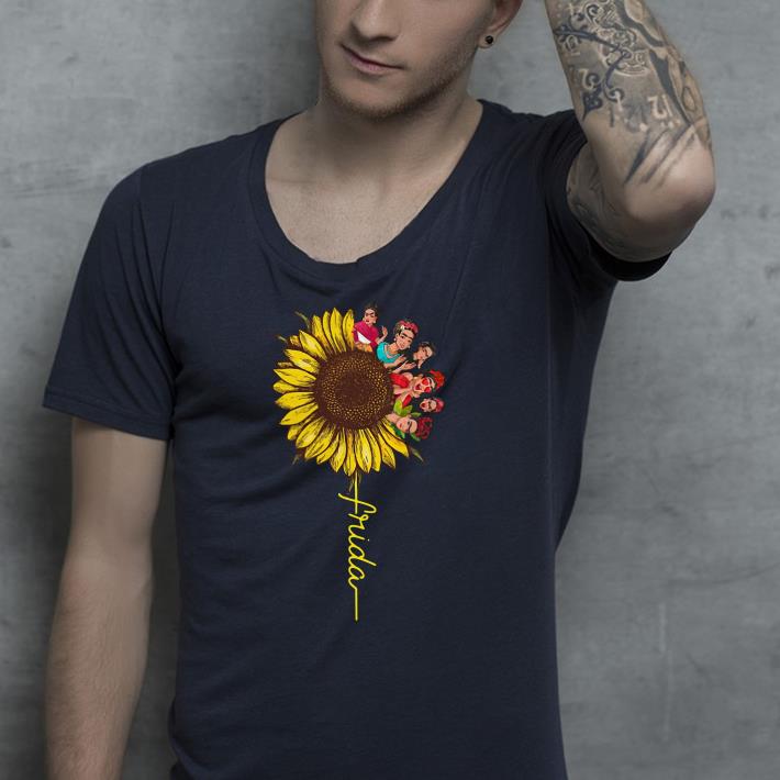 Frida Kahlo sunflower shirt