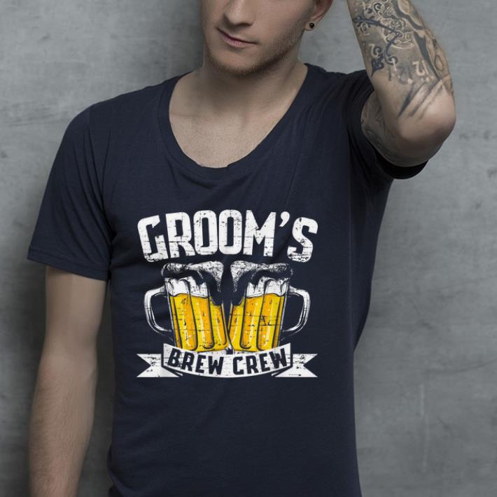 Groom's Brew Crew shirt