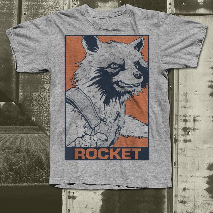 Marvel Avengers Endgame Rocket Pop Art shirt