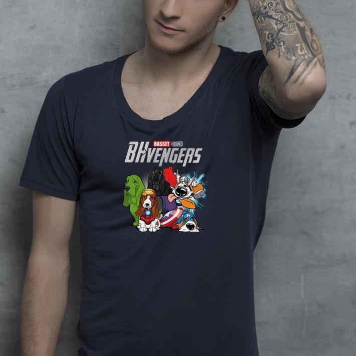 Marvel Basset Hound BHvengers shirt