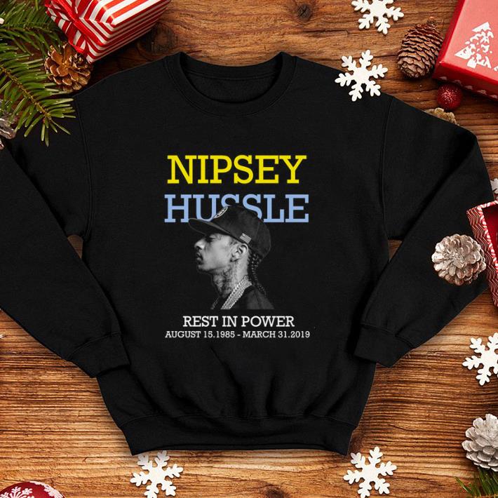 Nipsey Hussle Rest in power shirt