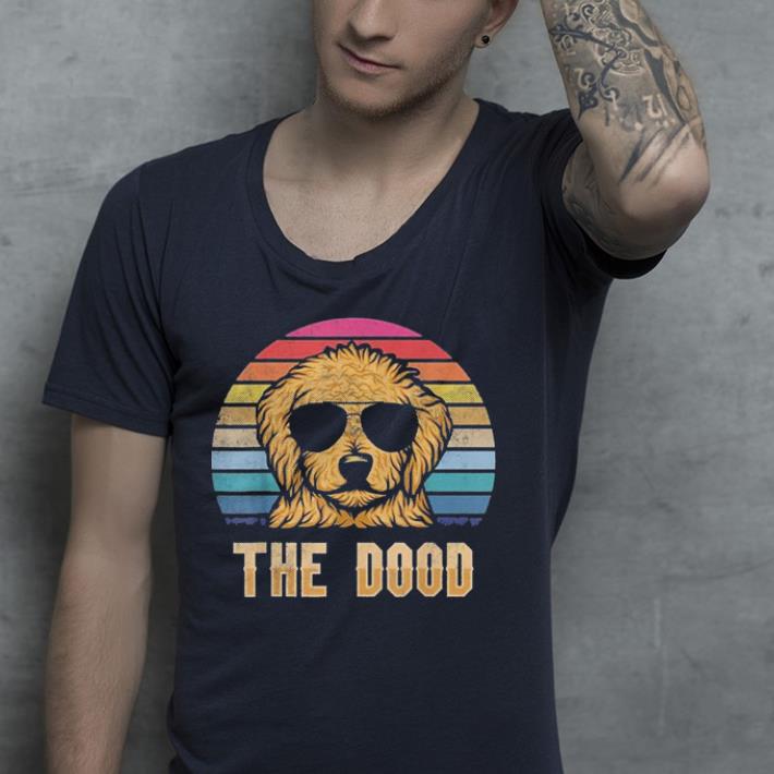 Retro Vintage Goldendoodle The Dood shirt