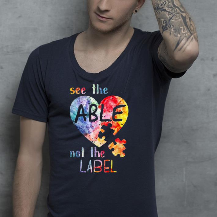 See the able not the label shirt