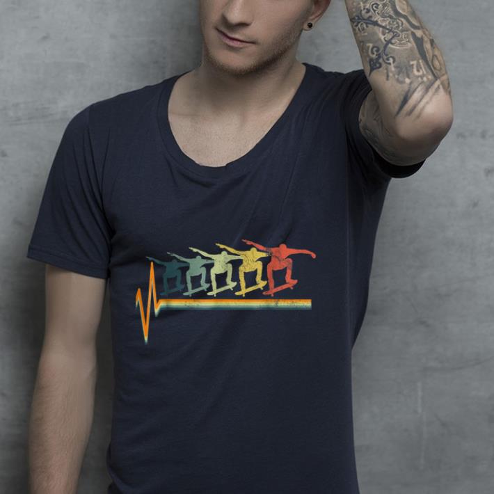 Skateboard Heartbeat shirt
