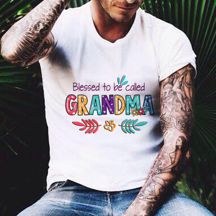 Blessed To Be Called Grandma Mother's day shirt