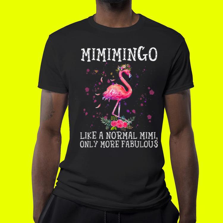 Like a normal mimi only more fabulous Flamingo shirt