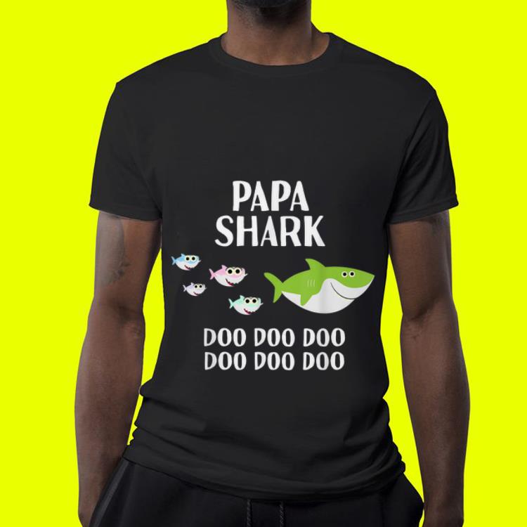 Papa Shark Doo Doo shirt