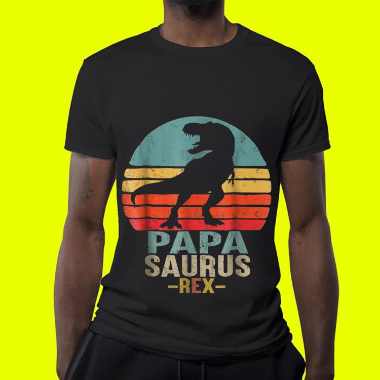 Papasaurus Rex Sunset shirt