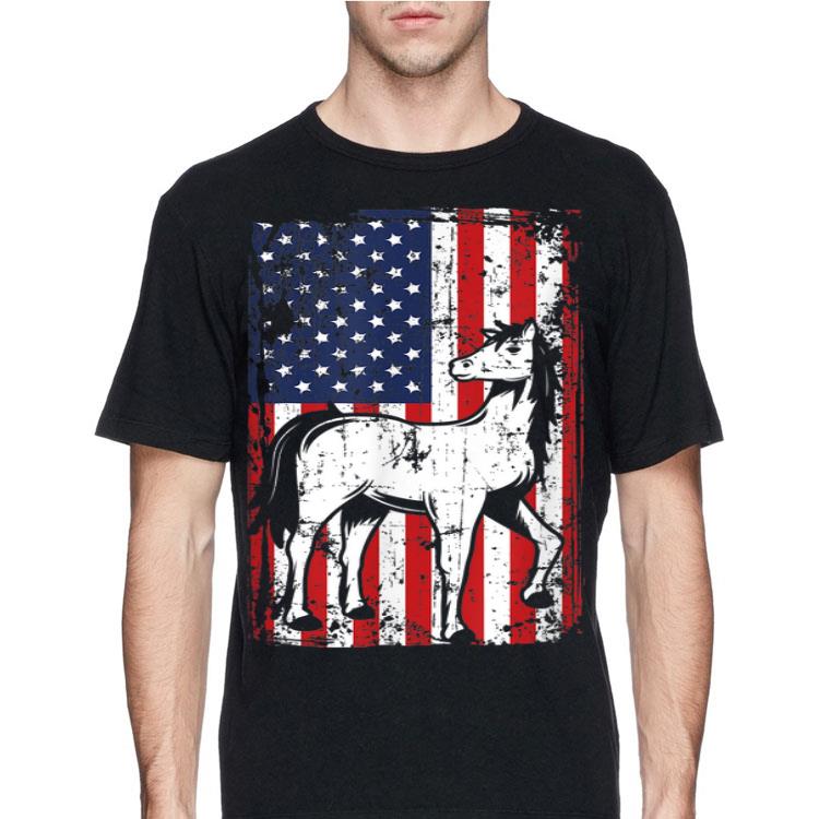 4th Of July American Flag Miniature Horse Lover shirt 8 4th Of July American Flag Miniature Horse Lover shirt