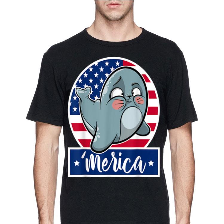 4th Of July 'Merica Seal & American Flag shirt