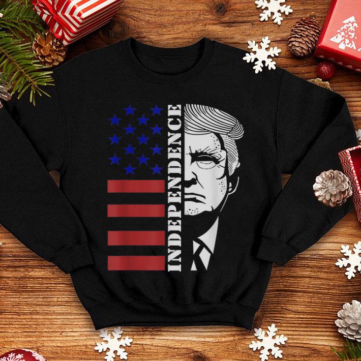 America 4th of July independence day Trump shirt