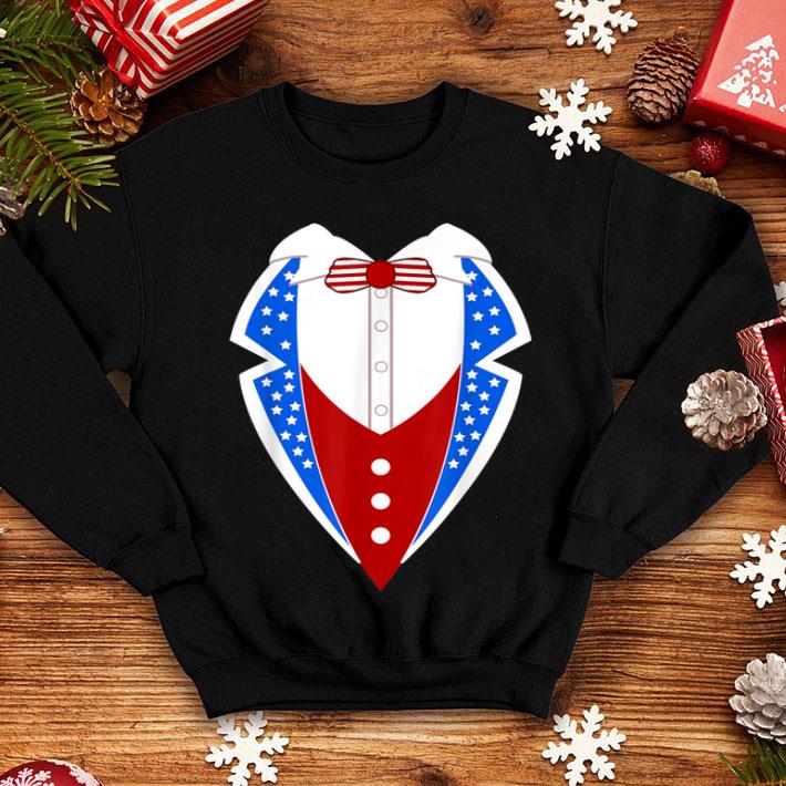 American Tuxedo USA Flag 4th Of July shirt