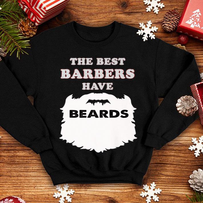 Barber beards Mustaches barbershop hairstylist shirt