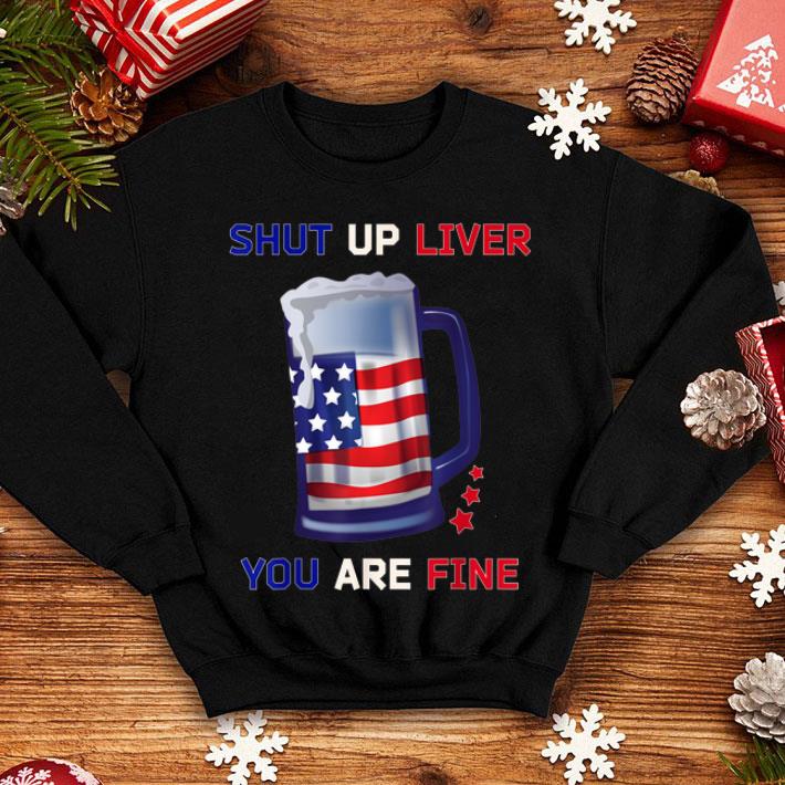 Beer Mug Outfit Usa Flag 4th Of July Clothes shirt