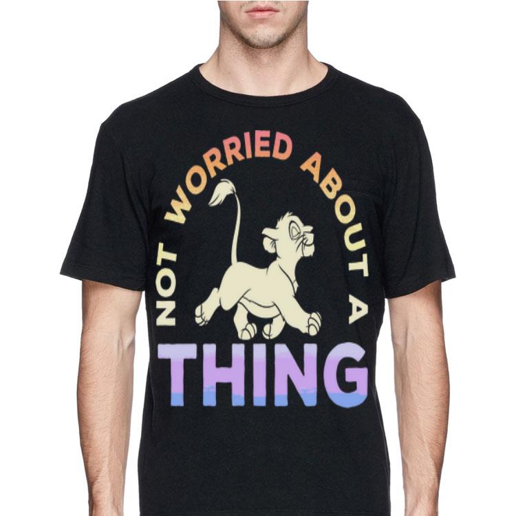 Disney Lion King Simba Not Worried Gradient shirt 8 Disney Lion King Simba Not Worried Gradient shirt