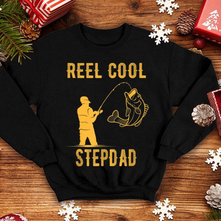 Father Day Reel Cool stepdad Fishing Lover shirt