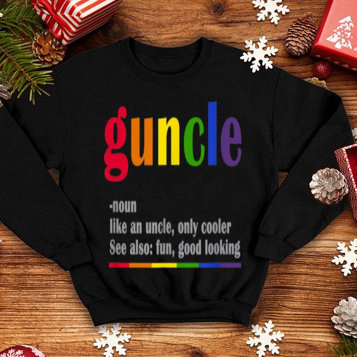 Gay Uncle Fabulous Rainbow Guncle shirt