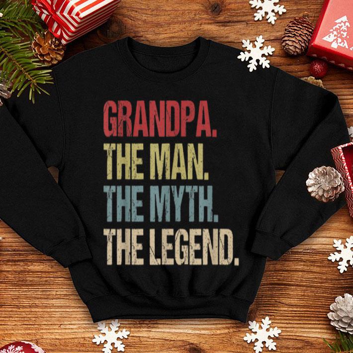 Grandpa Man Myth Legend Father Day shirt