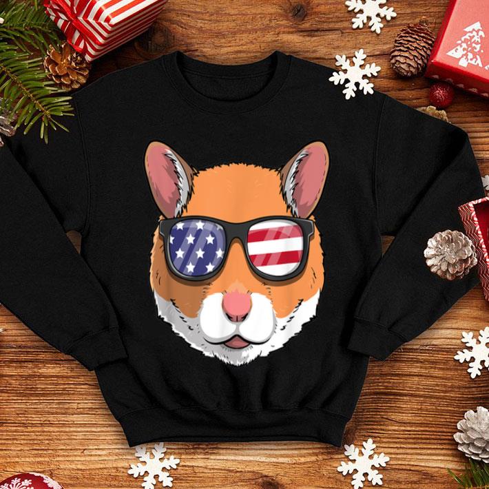 Hamster Patriotic Usa 4th Of July American Cute shirt