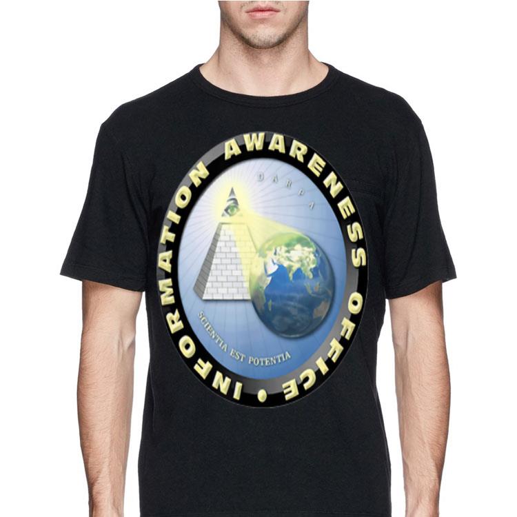 Illuminati Pyramid Information Awareness Dept shirt