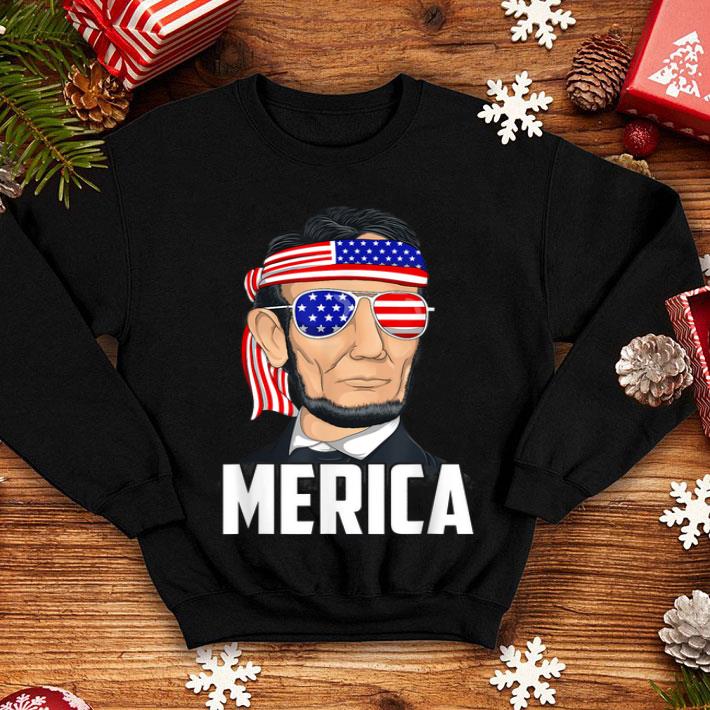 Merica Lincoln Sunglasses USA Flag 4th Of July shirt 8 Merica Lincoln Sunglasses USA Flag 4th Of July shirt
