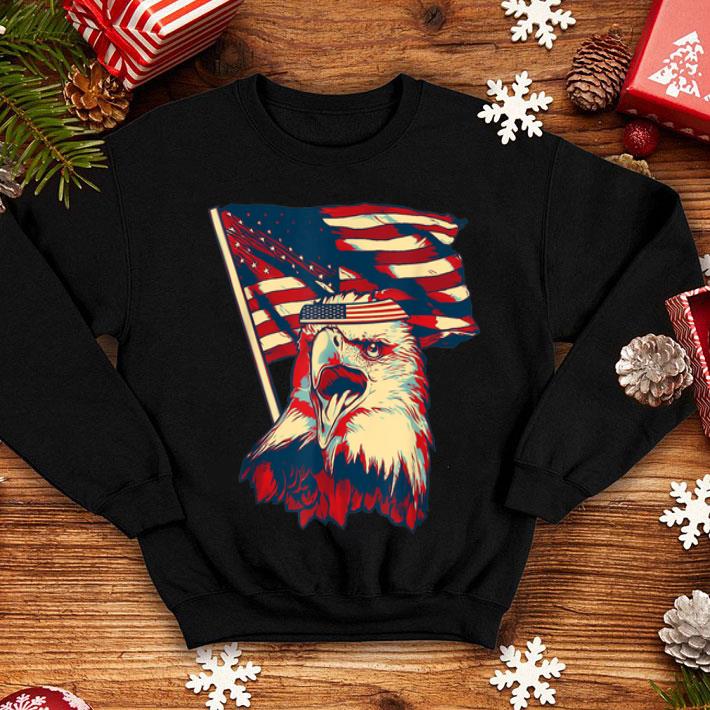 Patriotic Eagle 4th Of July American Flag shirt