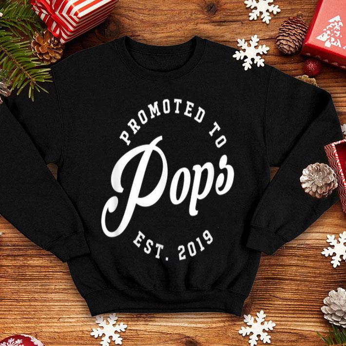 Promoted To Pops EST 2019 Father Day shirt