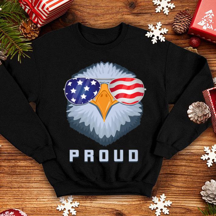 Proud Usa Bald Eagle 4th Of July Outfit shirt