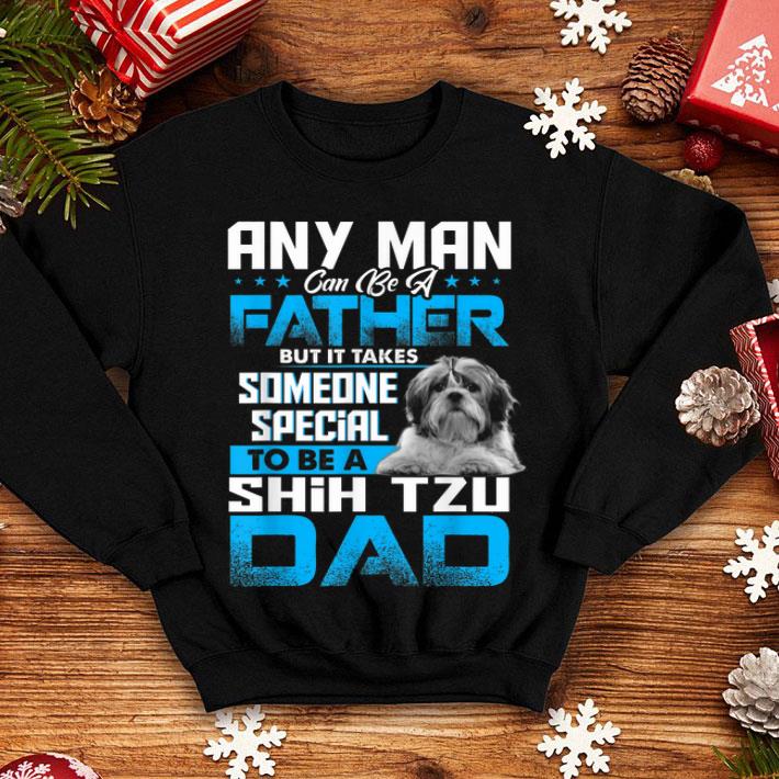 Shih Tzu Dad Dog Lovers Fathers Day shirt