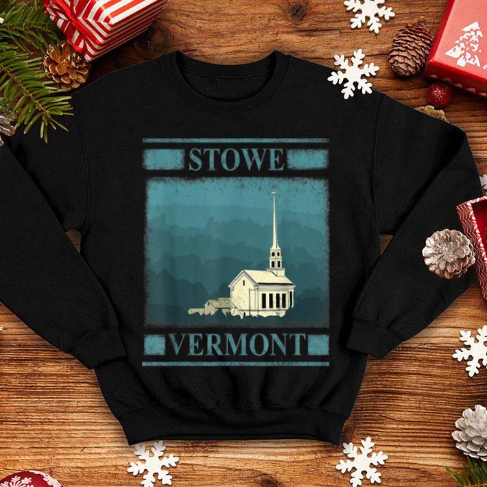 Stowe Vermont State Distressed Text shirt 8 Stowe Vermont State Distressed Text shirt