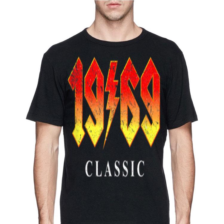 50th Birthday 1969 Clasic Rock Band Legend shirt