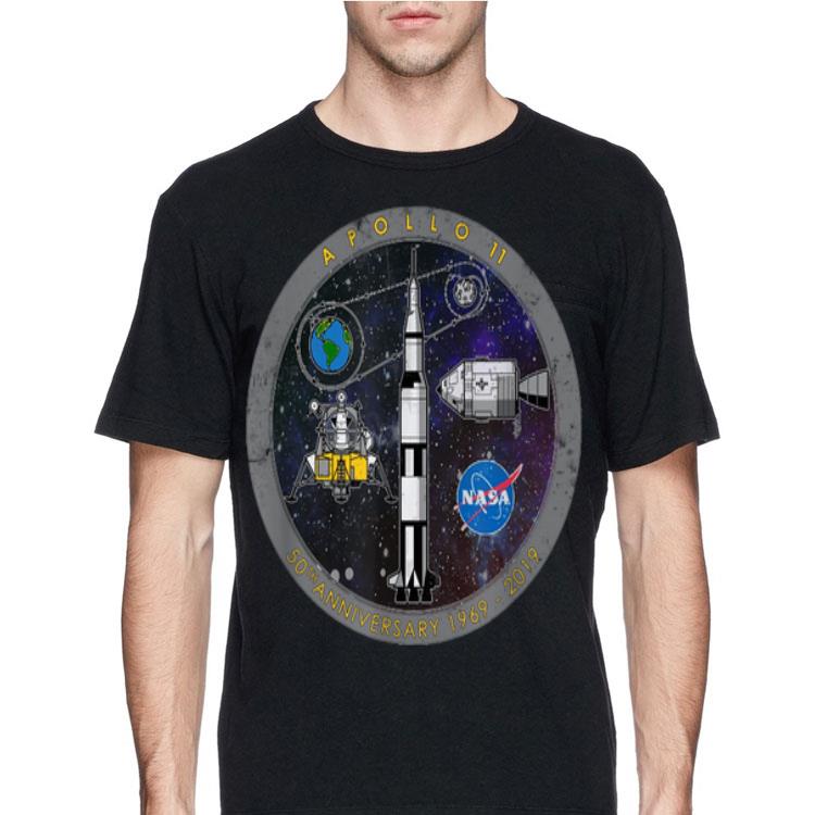 Apollo 11 50 Anniversary 1969 2019 Circle Logo shirt