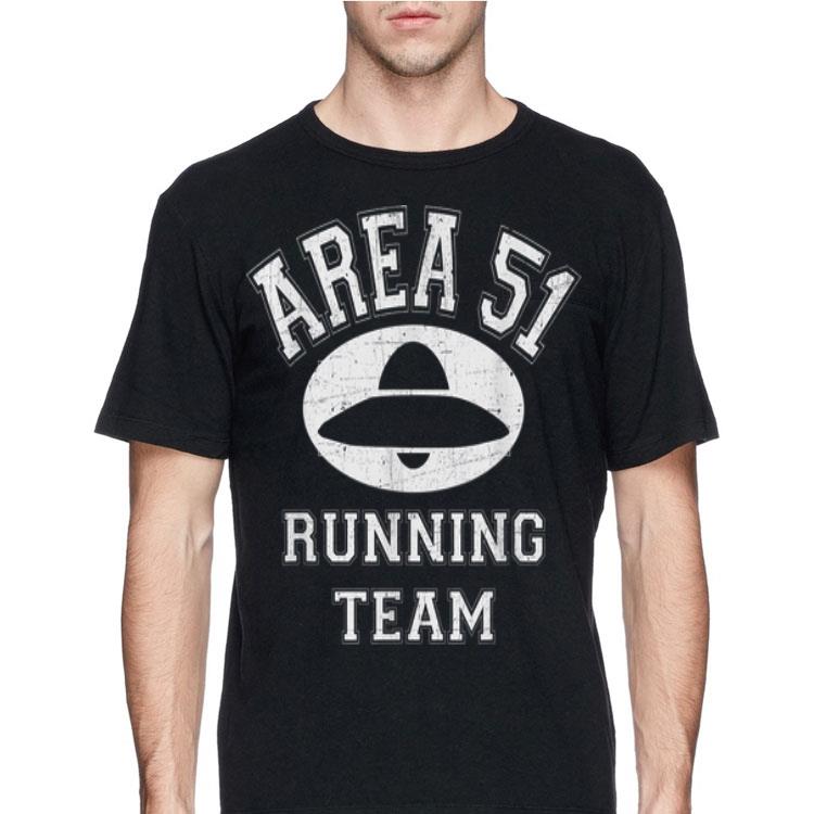 Area 51 Running Team UFO shirt