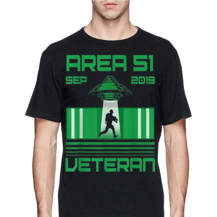 Area 51 Veteran Sep 2019 UFO shirt