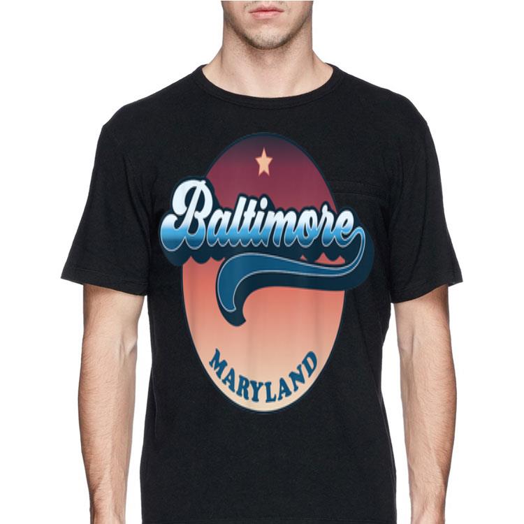 Baltimore Maryland 70s Style shirt 8 Baltimore Maryland 70s Style shirt
