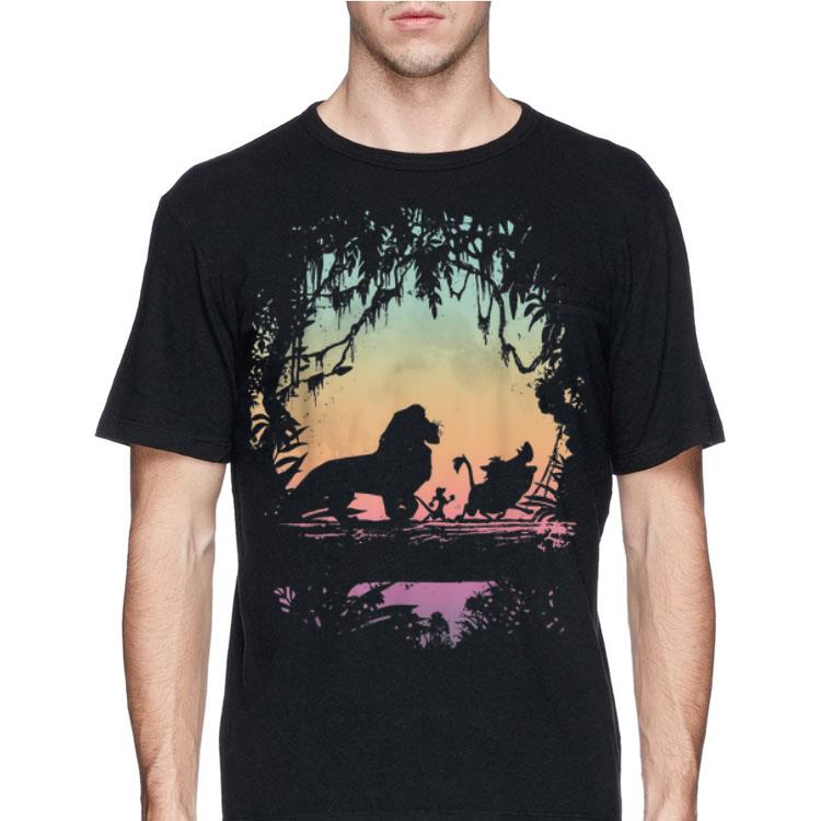 Disney Lion King Gradient Jungle Trio Graphic shirt 8 Disney Lion King Gradient Jungle Trio Graphic shirt